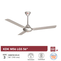 VENTILADOR DE TECHO KDK M56LGS