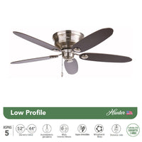 Ventilador de Techo Low Profile III 52"