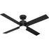 VENTILADOR TECHO HUNTER MILA NEGRO