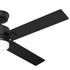 VENTILADOR TECHO HUNTER MILA NEGRO