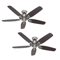 PACK X2  VENTILADOR TECHO BUILDERS ELITE 52