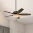 PACK X2  VENTILADOR TECHO BUILDER DELUXE 52
