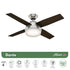 VENTILADOR DE TECHO HUNTER 44" DANTE