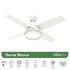 VENTILADOR DE TECHO HUNTER DANTE BLANCO 44"