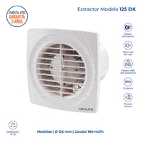 EXTRACTOR AIROLITE 125DK