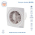 EXTRACTOR DE AIRE MODELO 150 DTK