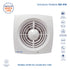 EXTRACTOR DE AIRE MODELO 150 X1K