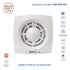 EXTRACTOR DE AIRE MODELO 100 X1K 12V
