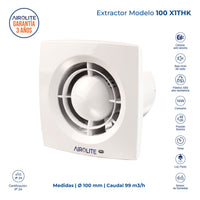 EXTRACTOR AIROLITE 100 X1THK