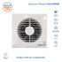 Extractor de Aire Filo MF100 Vortice - Airolite