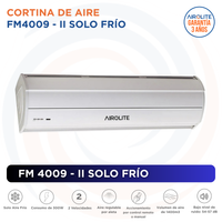 CORTINA DE AIRE AIROLITE FM4009 - II SOLO FRÍO
