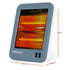PACK X2 CALEFACTOR CUARZO VERTICAL 800W HQ80