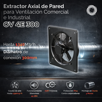 EXTRACTOR AXIAL AIROLITE OV 4E 300