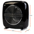 PACK CHIMENEA ELECTRICA HTV 200R + TERMOVENTILADOR VINTAGE NEGRO HT RETRO 2000N