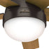 PACK X2 VENTILADOR DE TECHO HUNTER STILE BRONCE 46"