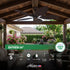 VENTILADOR DE TECHO HUNTER BAYVIEW 54"