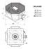 Ventilador Centrífugo de Tejado Airolite VKVz 4E 400